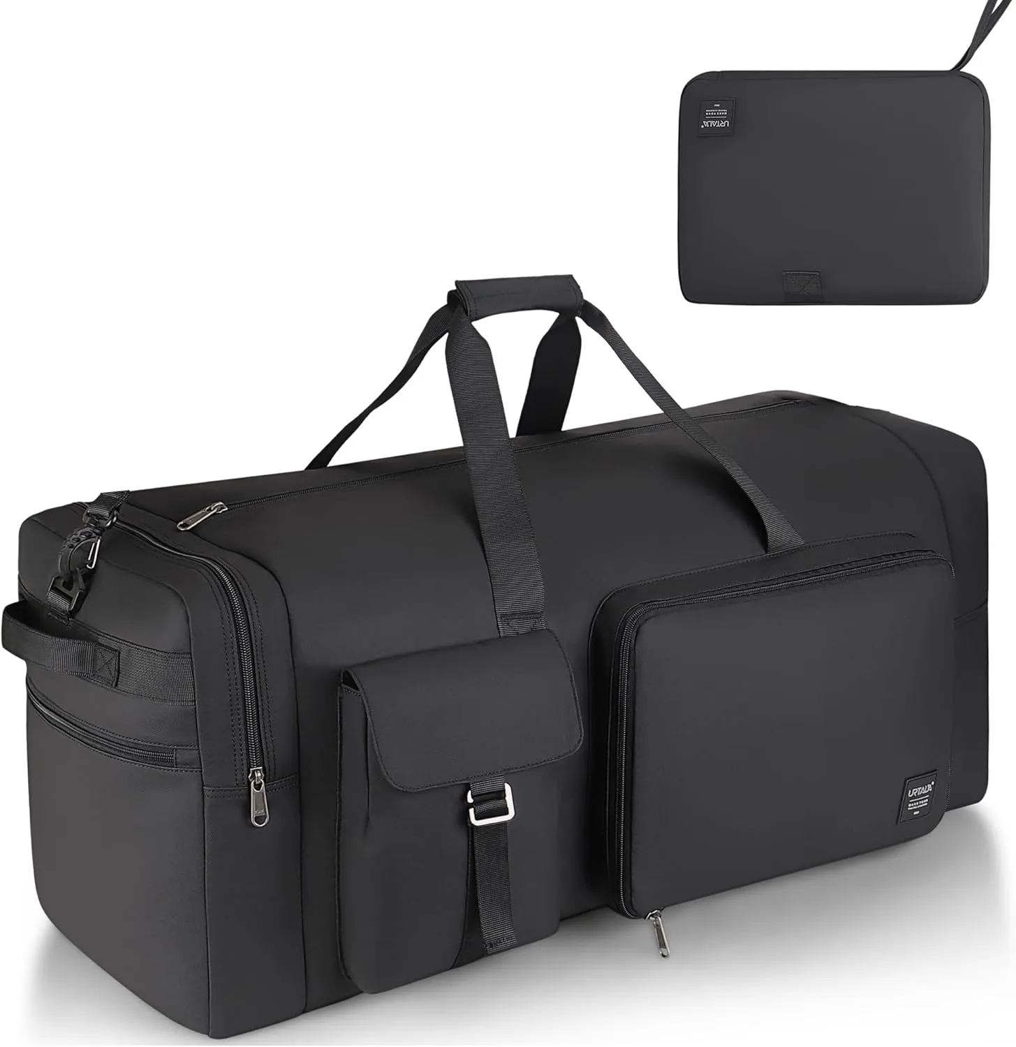 120L Travel Duffle Bag for Men and Women, Urtala 34?? Large Duffle Bag for Traveling with Shoes Compartment, Foldable Travel Duffel Bags, Waterproof and Tear Resistant