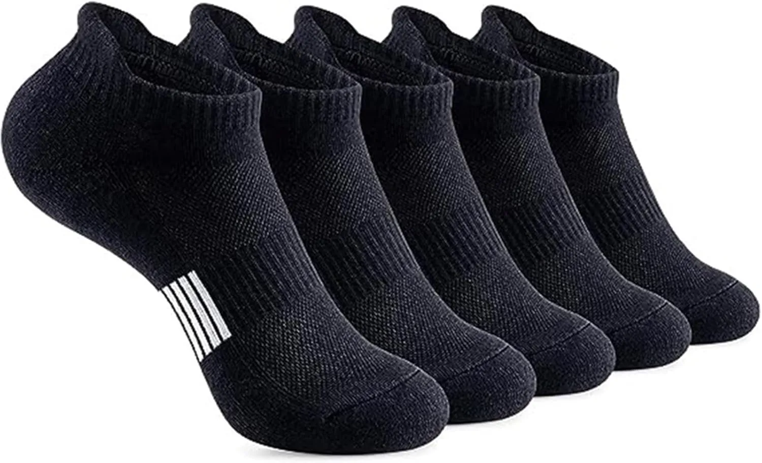 20 Pairs Athletic Ankle Socks for Women Breathable Low Cut Running Socks Cushioned Moisture Wicking for Sport Traveling