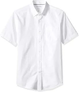 Amazon Essentials Men's Button-Up Shirts - Slim-Fit Short-Sleeve Pocket Oxford - Comfort and Style