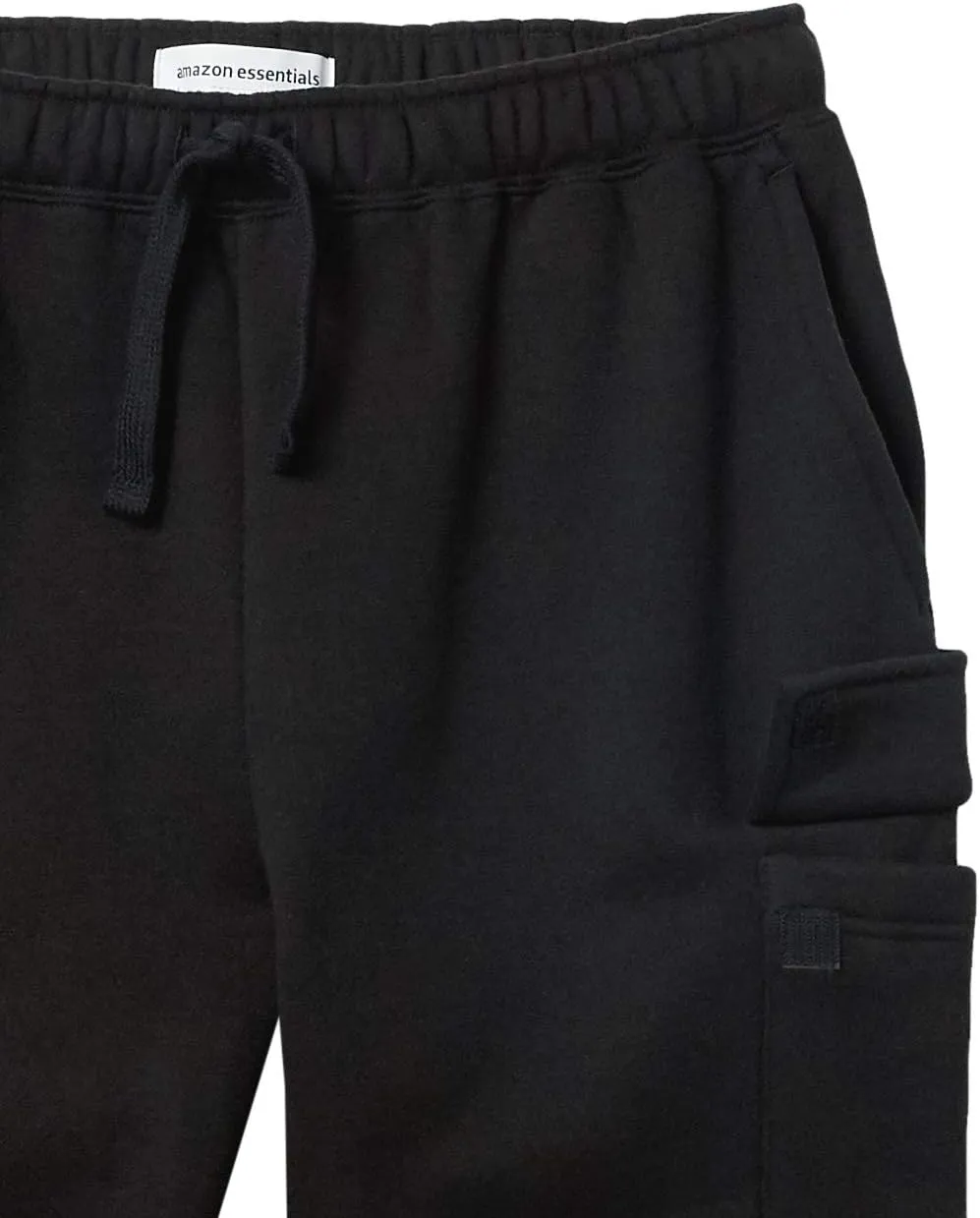 Amazon Essentials Men's Cargo Fleece Sweatpant with Open Hem