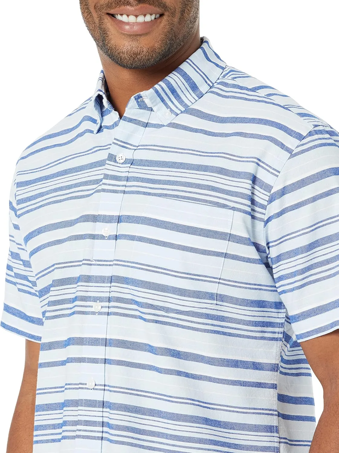 Amazon Essentials Oxford Shirts for Men - Regular-Fit, Short-Sleeve