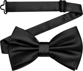 Branduce Solid Color Pre-tied Bow Tie Quality Adjustable Bowtie for Men Party Wedding
