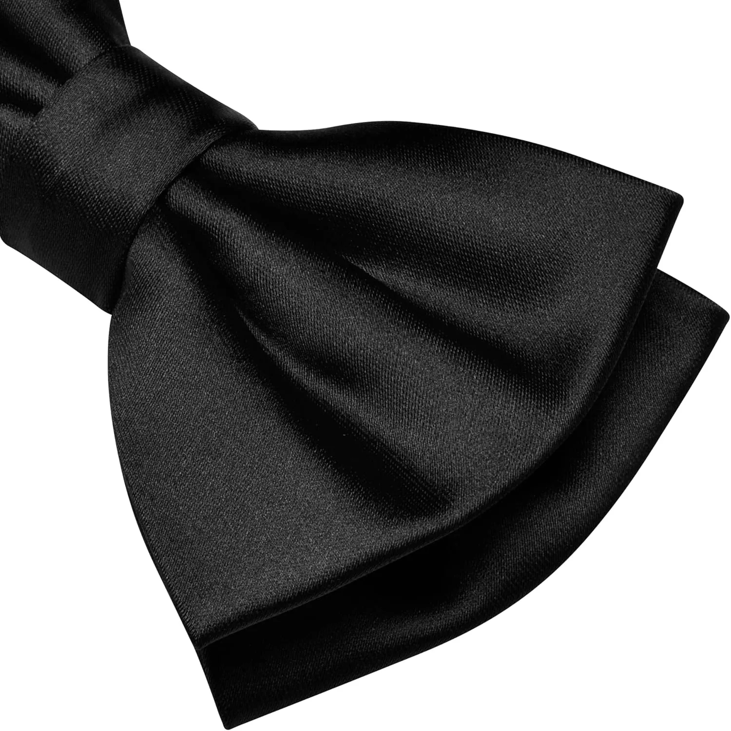 Branduce Solid Color Pre-tied Bow Tie Quality Adjustable Bowtie for Men Party Wedding