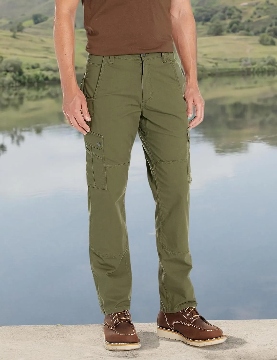 Carhartt Men's 105461 Rugged Flex? Relaxed Fit Ripstop Cargo Work Pant