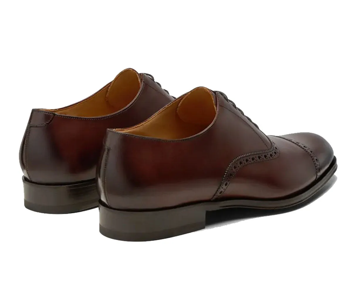 Denver Brown Toe Cap Oxford