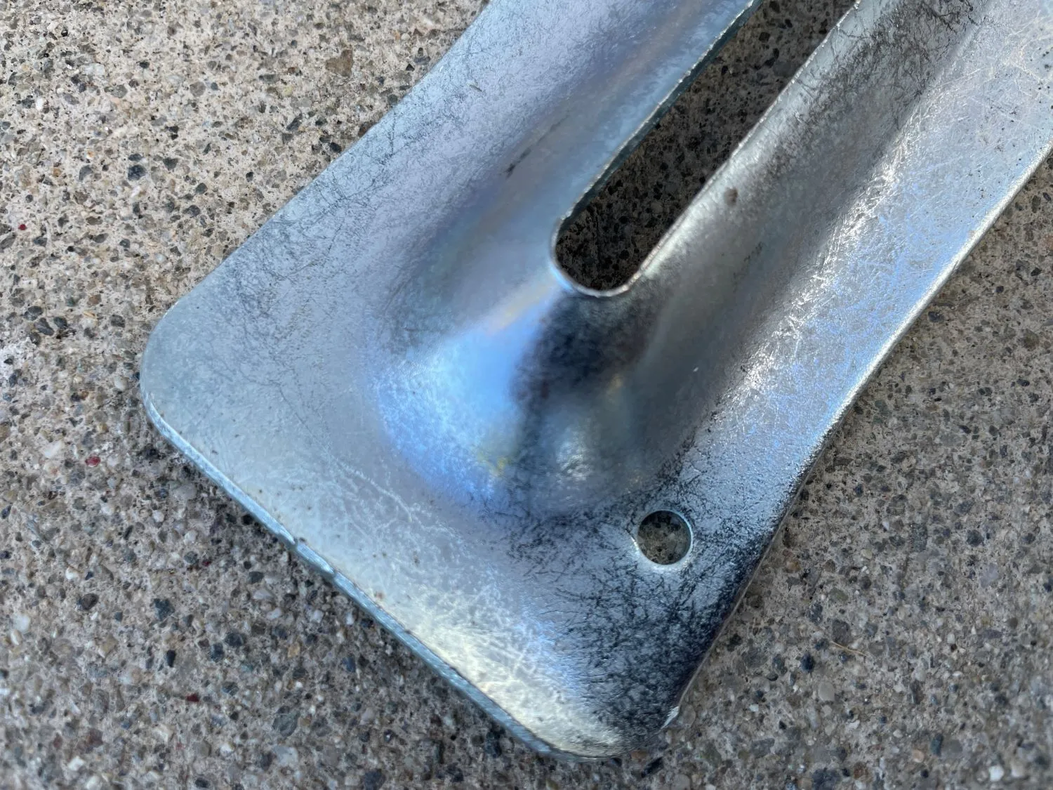 Galvanized Steel Snap Tie Wedges for Concrete (2 ⅜" x 6 ⅛")