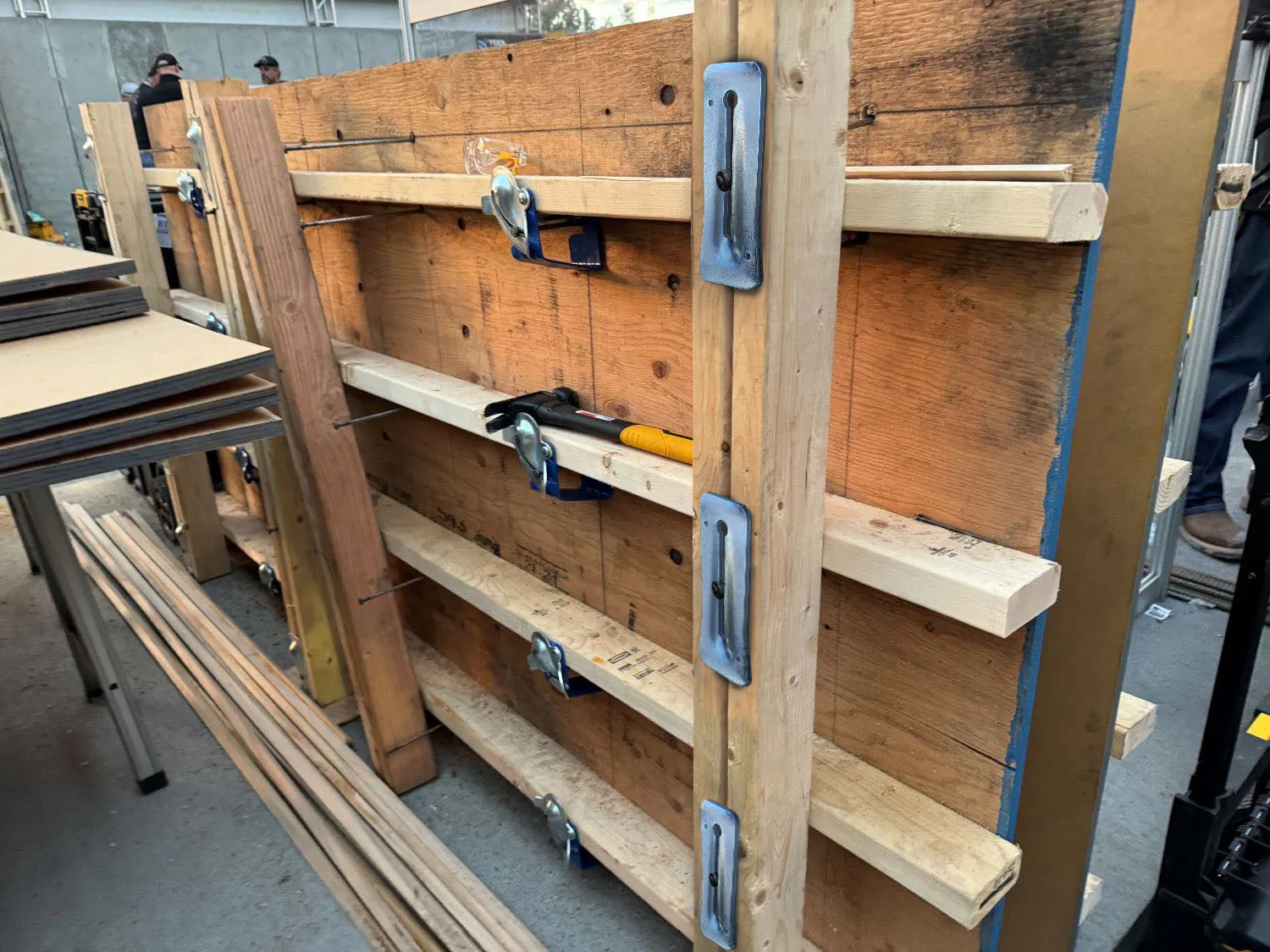 Galvanized Steel Snap Tie Wedges for Concrete (2 ⅜" x 6 ⅛")