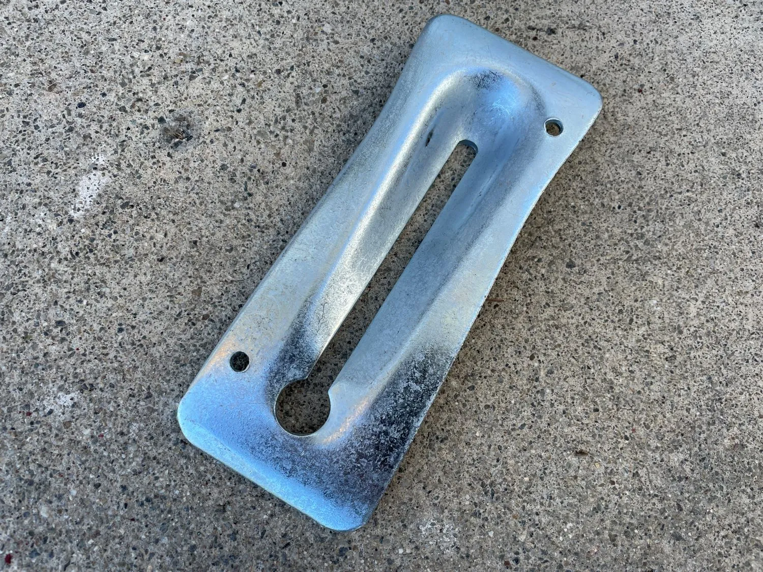 Galvanized Steel Snap Tie Wedges for Concrete (2 ⅜" x 6 ⅛")