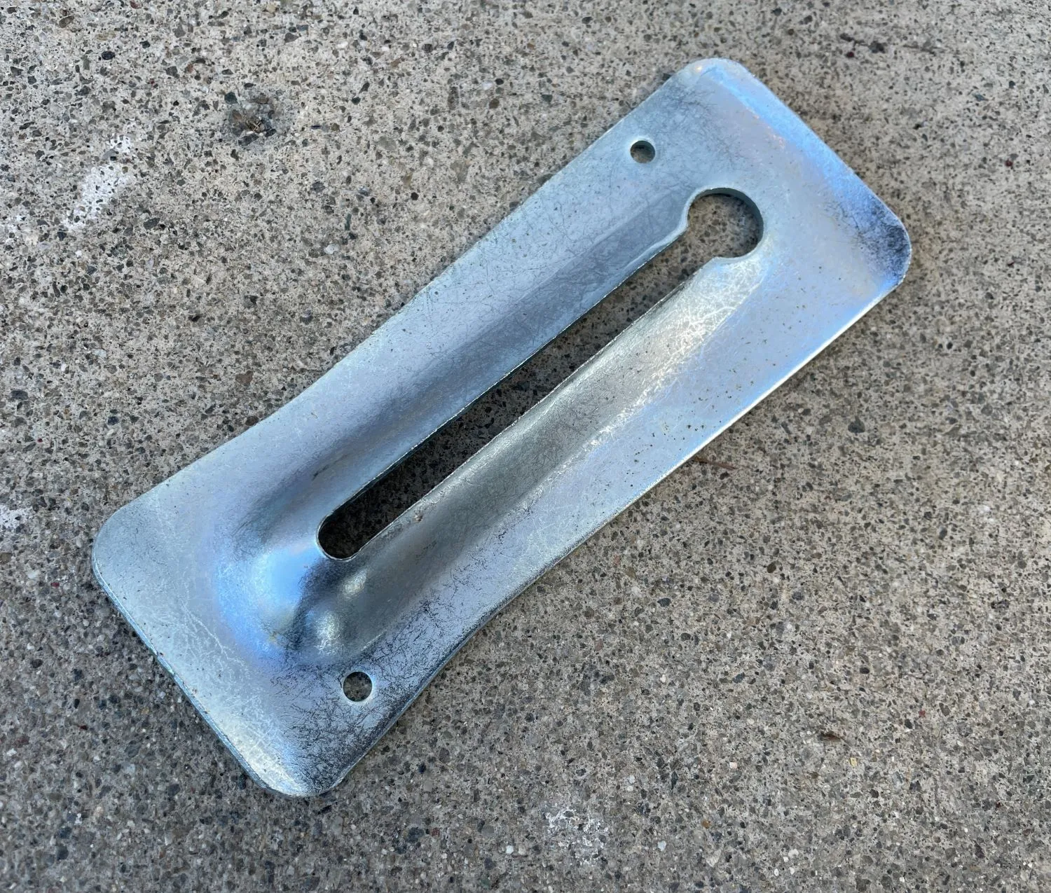 Galvanized Steel Snap Tie Wedges for Concrete (2 ⅜" x 6 ⅛")