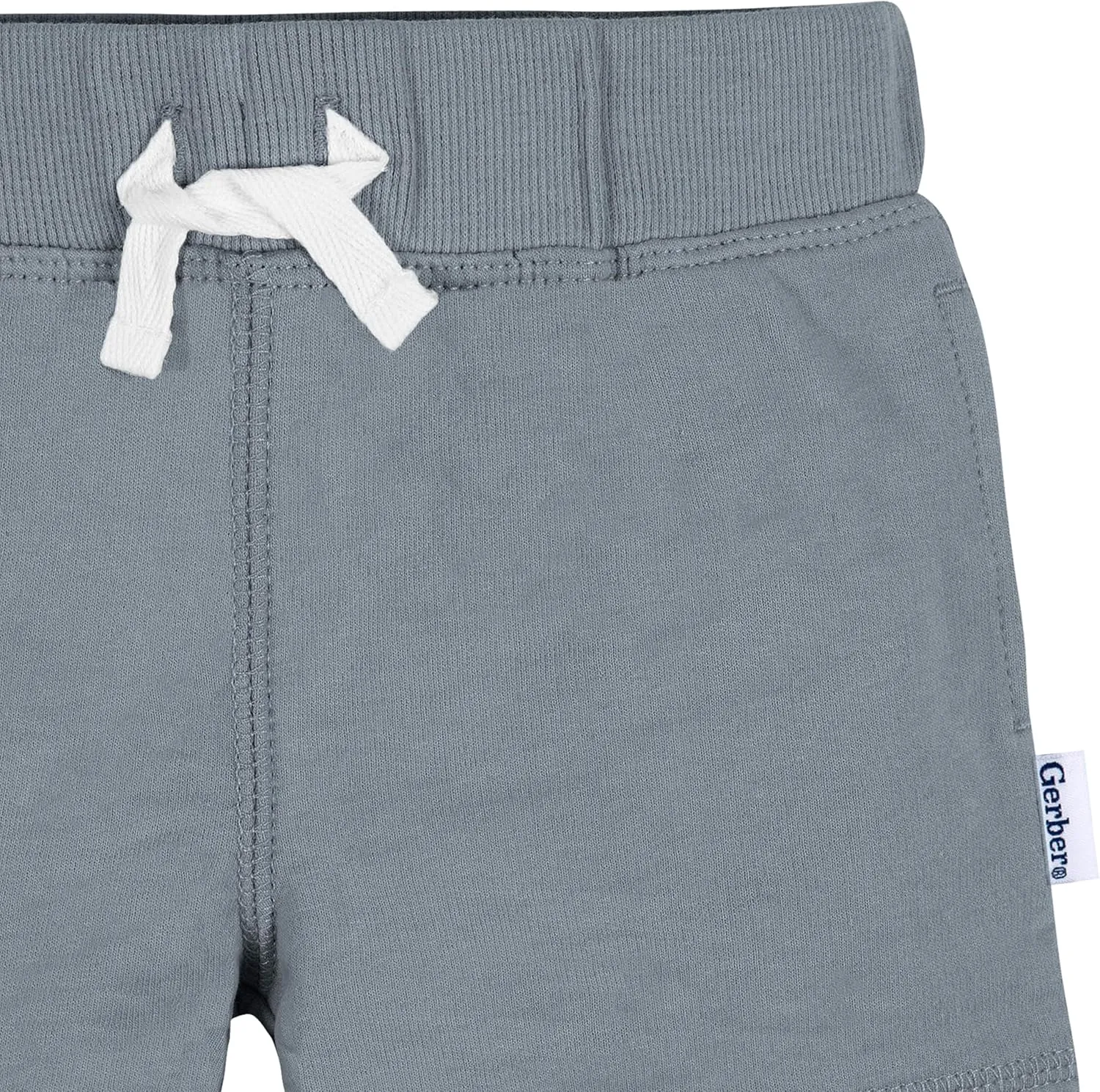 Gerber Baby Boys' Toddler 3-Pack Pull-on Knit Shorts