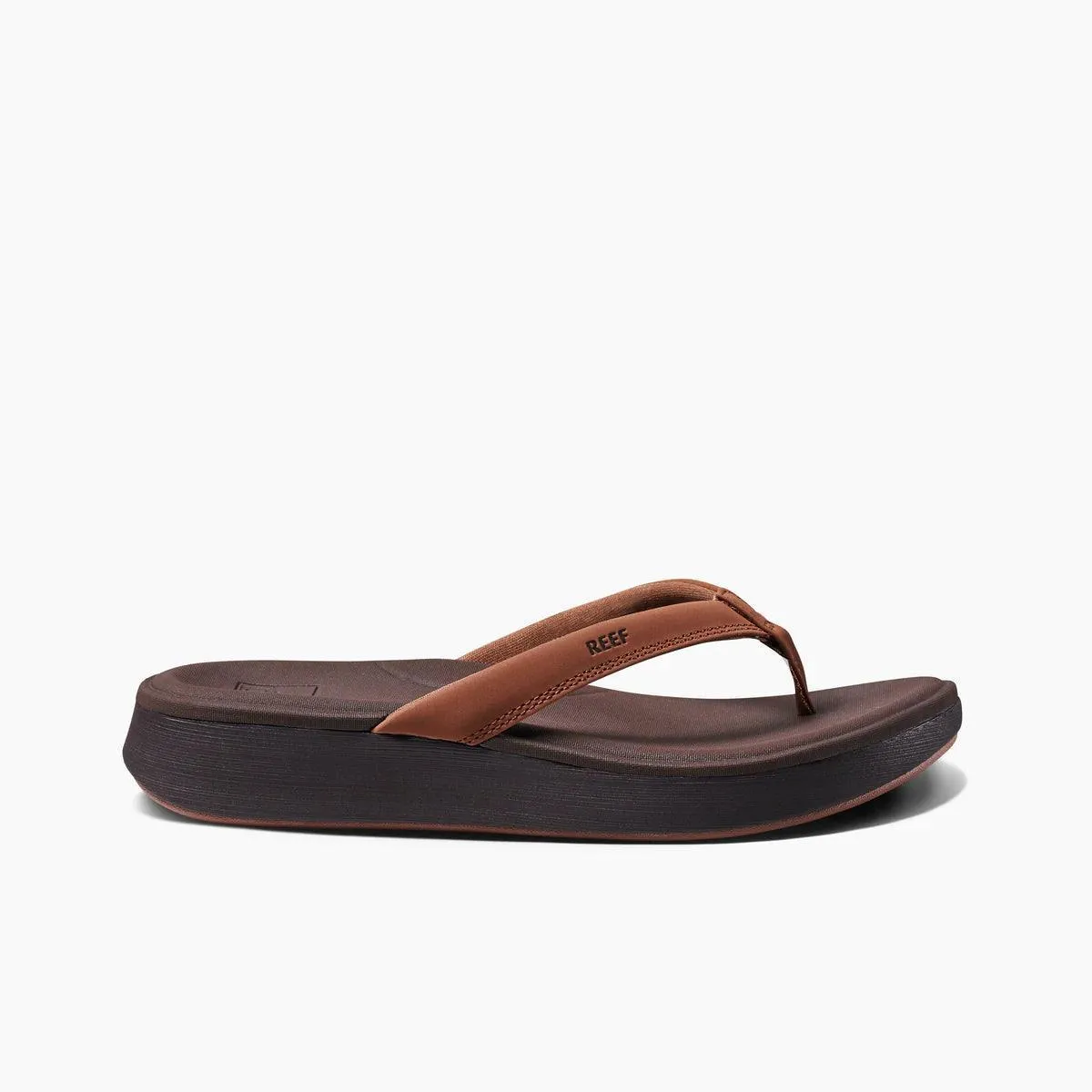 Reef Cushion Cloud Espresso Womens Flip Flops