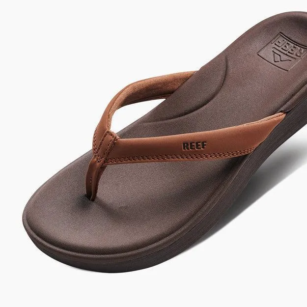 Reef Cushion Cloud Espresso Womens Flip Flops