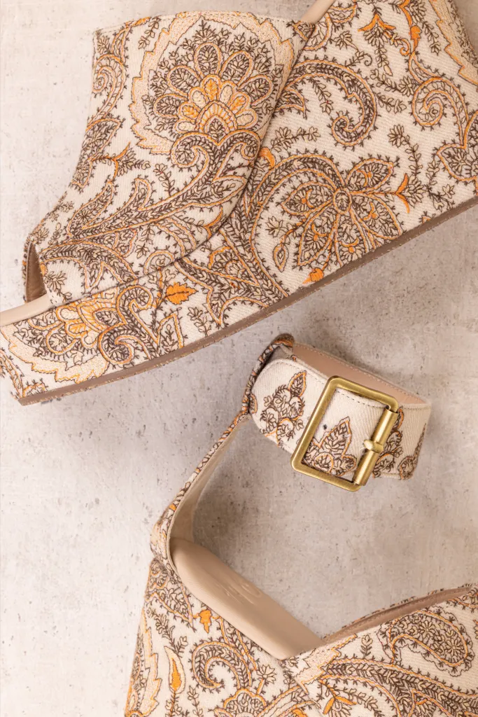 Salher Ivory Wedges