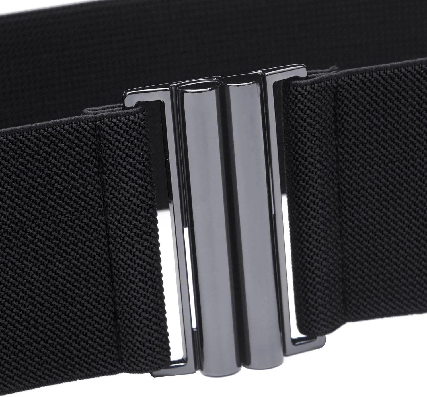 Womens Wide Elastic Waist Belt Cinch Belt Trimmer Stretch Waistband
