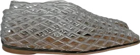 yagelinna Beige Jelly Mesh Flats UK 7 EU 40 👠